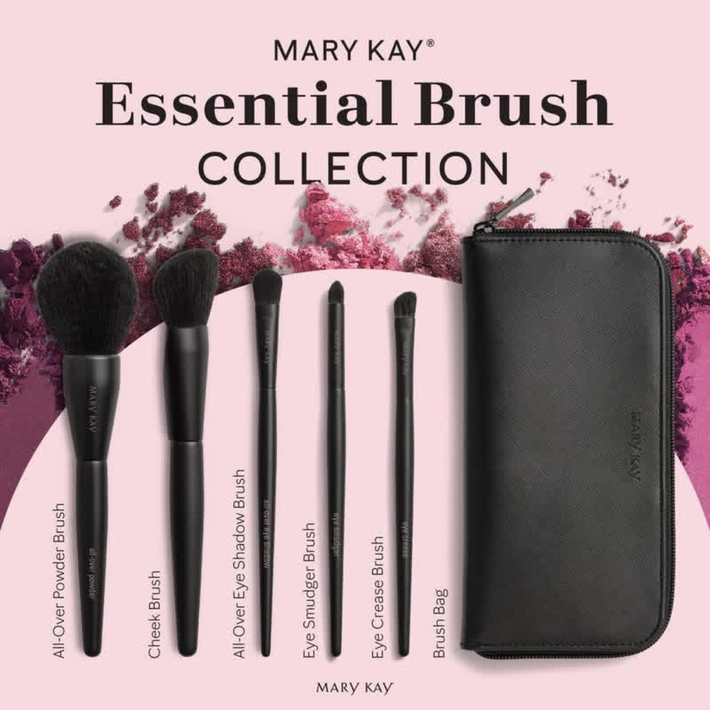 Mary Kay Black Makeup Brush Collection Mothers Day sale